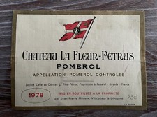 1978 Château La Fleur Pétrus Label - 75 cl