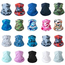 Cagoule Couvre-Visage Protection Uv Bandeau Cache-Cou Bandana Respirant❀ /