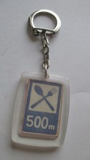 vintage keychain sign road sign restaurant de l'Europe, Paris 20th