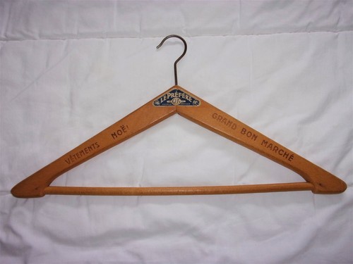 Ancien cintre vêtements noël - cintre-vêtements,