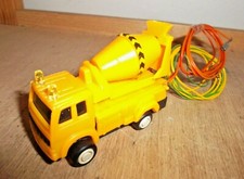 Bétonnières H0 Jaune Avec LED Avertissement Et LED Feu Arrière 1:87 Illuminé