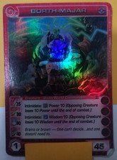 2007 Chaotic TCG Dawn of Perim Borth-Majar Foil 35/80/80/40/45