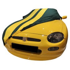 Bâche de protection compatible avec  MG MG TF pour intérieur Green with yellow
