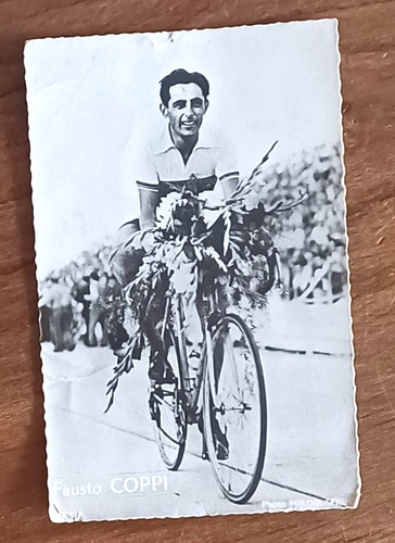 Cyclisme carte photo - -, fausto