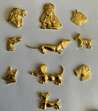 107 - 10 Pin's Dorés 10 RACES