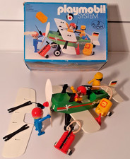 Set Playmobil 3246  boite ancien vintage : Avion Biplan Pegasus