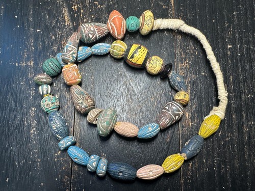 Collier vintage perles - collier,
