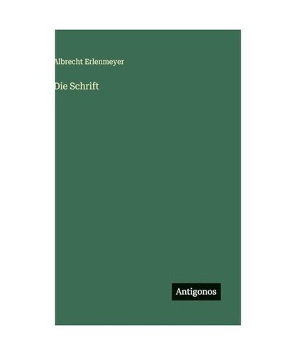 Die schrift erlenmeyer - die, schrift,