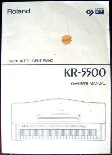 Roland 5500 digital - kr-5500,