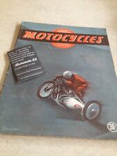 Rare revue Motocycles N° 20 rendement 2 temps , salon Bruxelles ... édition 1949