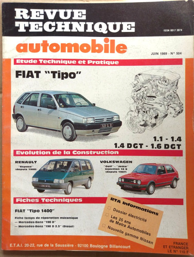 Revue technique fiat - revue,
