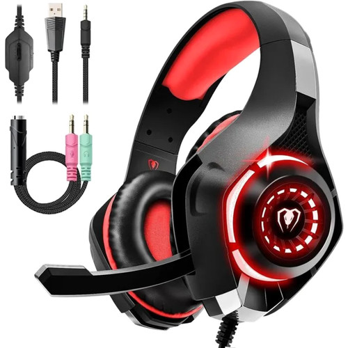 Casque gaming stéréo basse - casque,