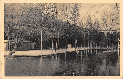 Cpa lusignan plage vue des - cpa, 86