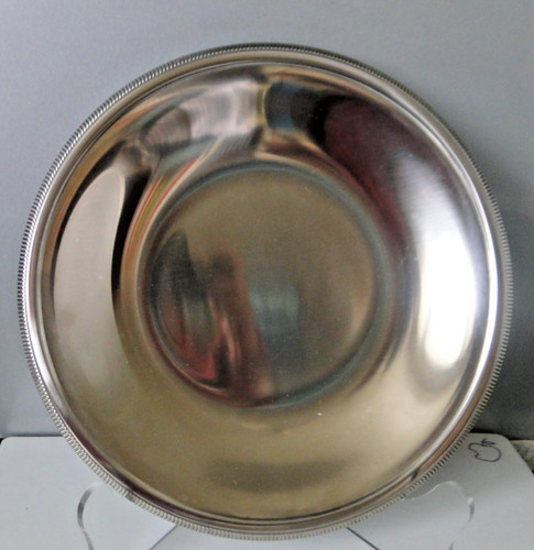 Plat rond uginium orfèvre - plat,