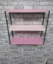 Etagere string metal rose 2