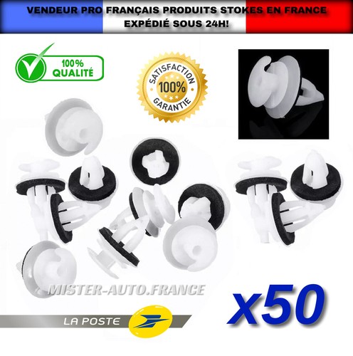 X50 clips fixation panneau - x50,
