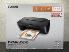 Canon Pixma MG2510 Print Copy Scan Pinter With USB Cable & Power Cable