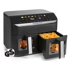 GOURMETmaxx Friteuse à air chaud Double Compartiment Fritteuse Airfyer