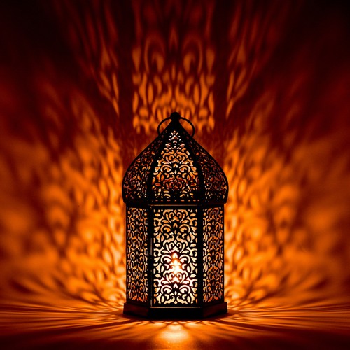 Lanterne décorative orientale - lanterne,