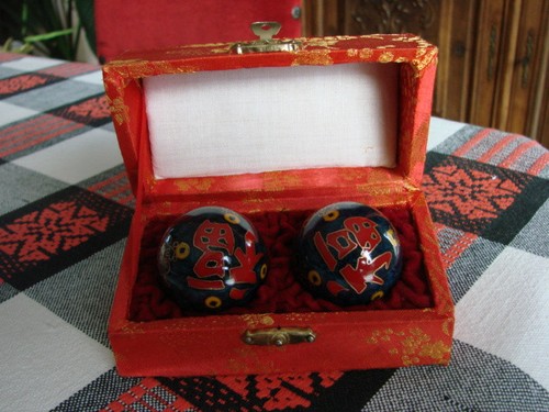 Boules gong chinoises - boules,