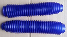 Soufflets de fourche bleus