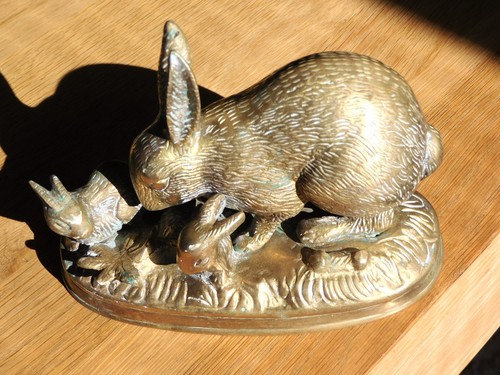 Animal bronze group of - bronze,,