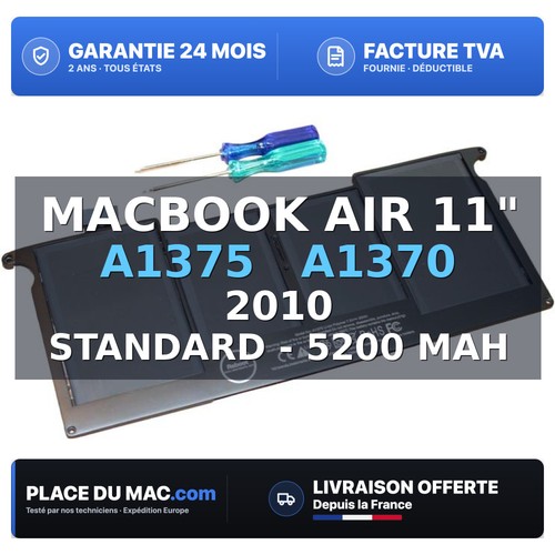 Batterie pour macbook - batterie, 11