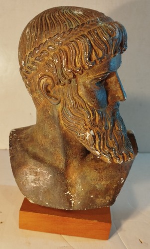 Sculpture dieu grec poséidon - dieu,