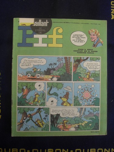 Journal pif vaillant bd - de,