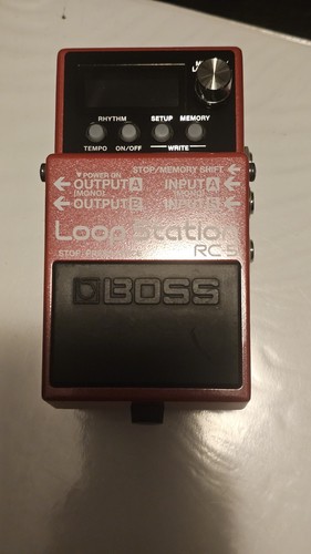 Boss loop station - boss, guitar