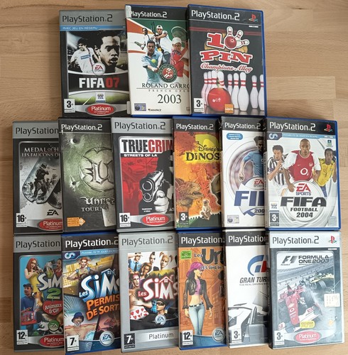 Playstation ps2 lot jeux - de, 15