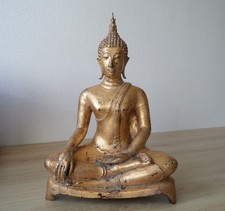 Antique bronze BUDDHA BOUDDHA Siam Thaïlande