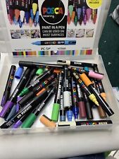 POSCA 2.5 mm Bullet Tip Waterbased Paint Marker Colours Pack 29 *NO INK/ EMPTY*