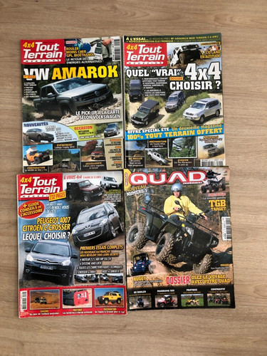 4x4 tout terrain - , magazine
