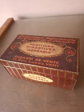 BOITE TOLE LITHO PASTILLES VICHY