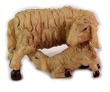 crèche Moutons troupeau de