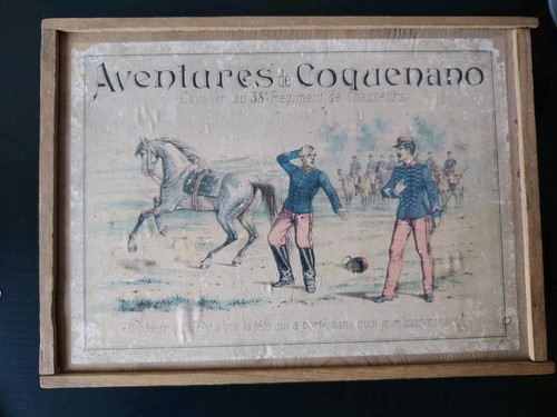 Ancien jouet bois - en,