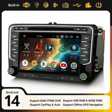 64Go Android 14 Autoradio Navi