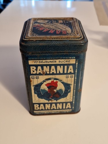 Banania petite boite tôle - banania, en