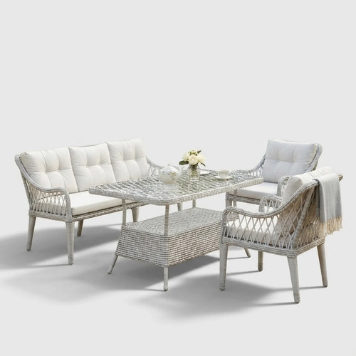 Salon jardin rotin - salon,