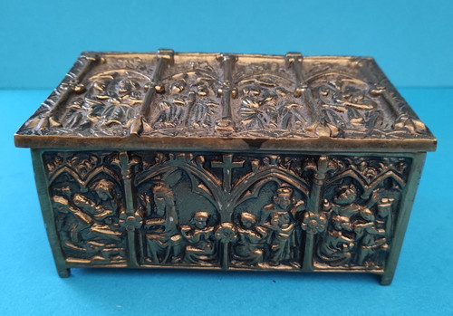 Coffret bronze bas - , bronze,