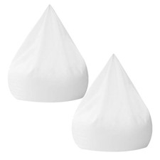 2 Pcs Housse Pouf Canapé