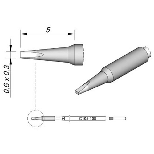 Jbc tools c115108 panne - c115108, fer