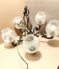 Lustre en bronze 5 braches