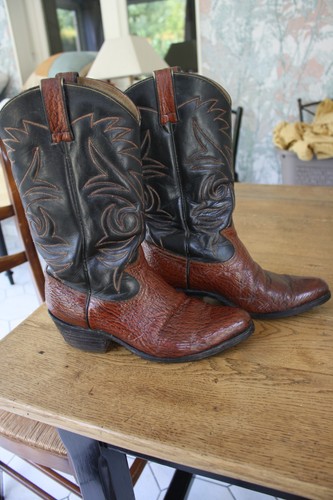 Santiags homme bordeaux et - santiags,