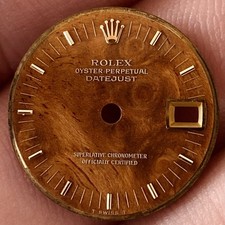 Rolex Wood Dial For Lady
