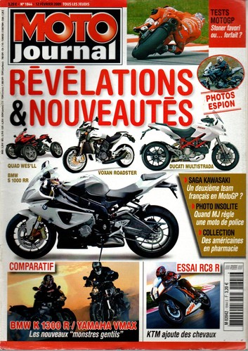 Moto journal n01844 bmw k - journal, 09