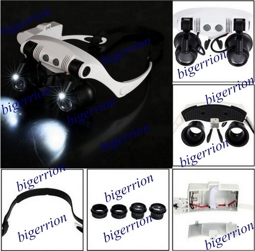Lunette loupe led binoculaire - loupe,