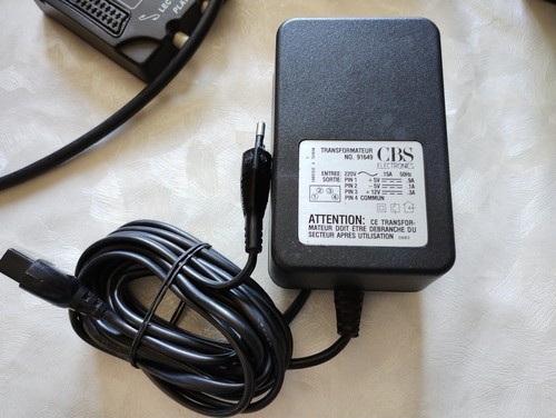Cbs colecovision alimentation - cbs,