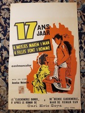 Affiche [Belge] 1965 17 ANS